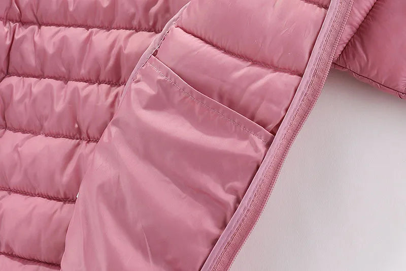 Children 4-12 years old down cotton jacket clothes for boys girls cotton padded clothes kids fleece hooded coats