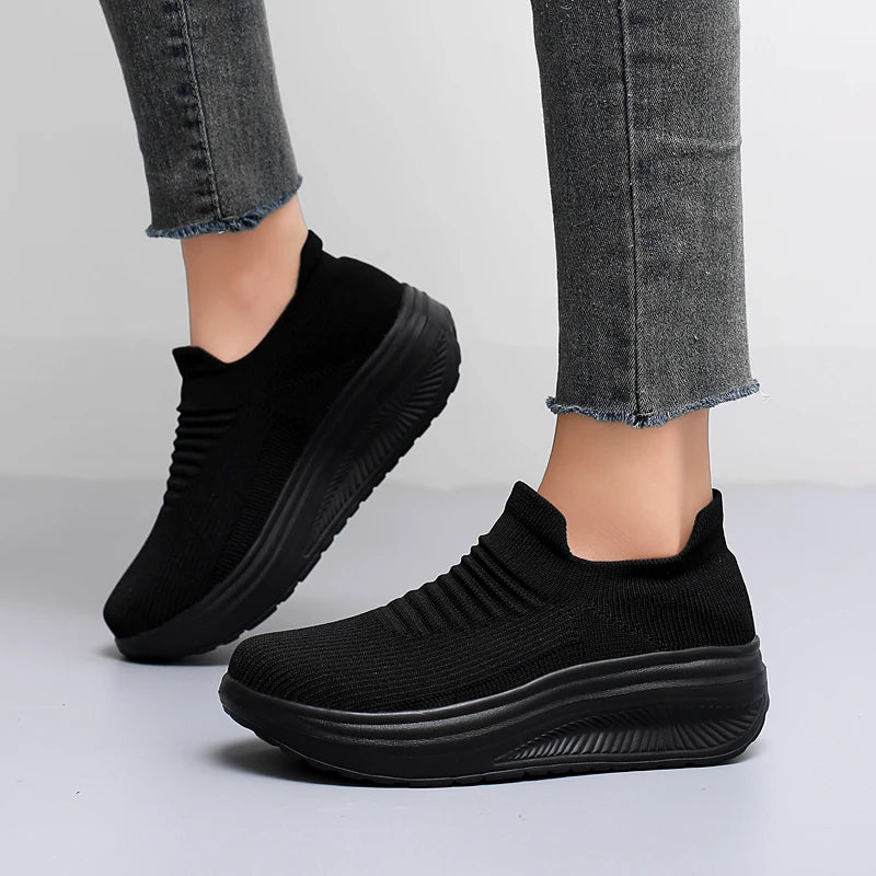 Shoes for Women Spring Autumn Breathable Fashion Platform Sneakers Women Casual Women Shoes Loafers Walking Zapatos De Mujer