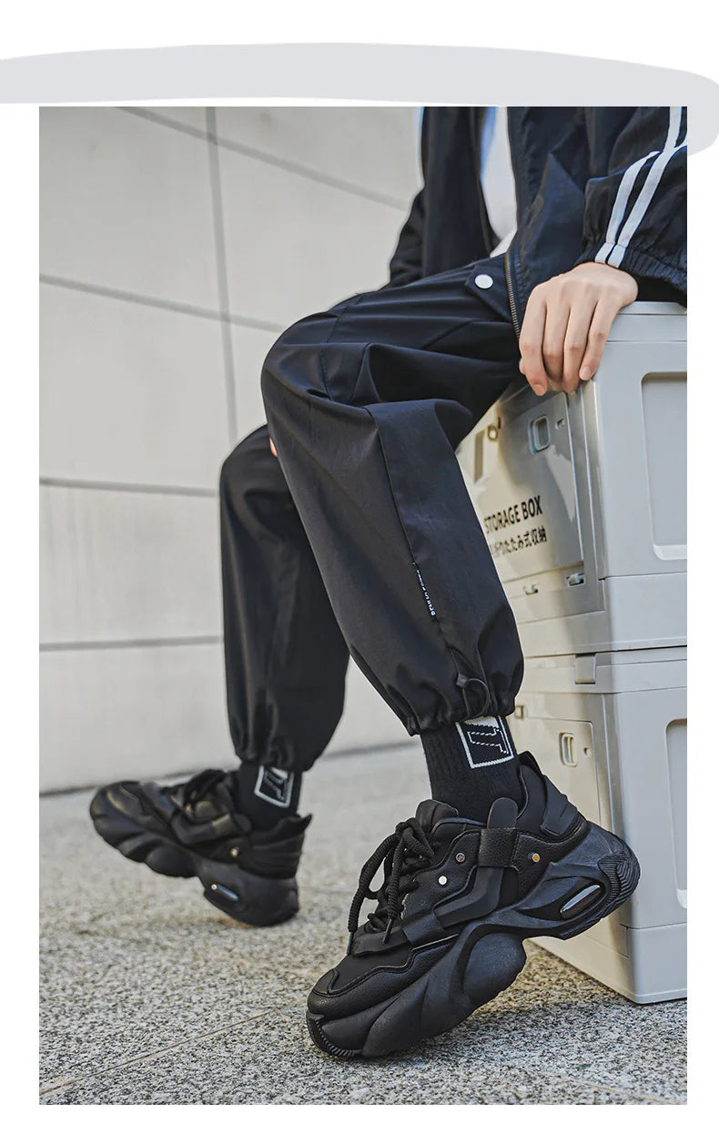 Shoes Men High Quality Platform Sneaker Fashion High-top Leather Sports Men 2026 Thick-soled Casual Shoes Zapatillas Hombre