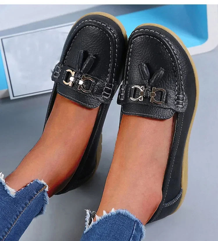 Shoes for Women Casual White Slip On Loafers Sneakers Woman Soft Low Heels Sports Tennis Woman Casual Sneaker Female Footwear
