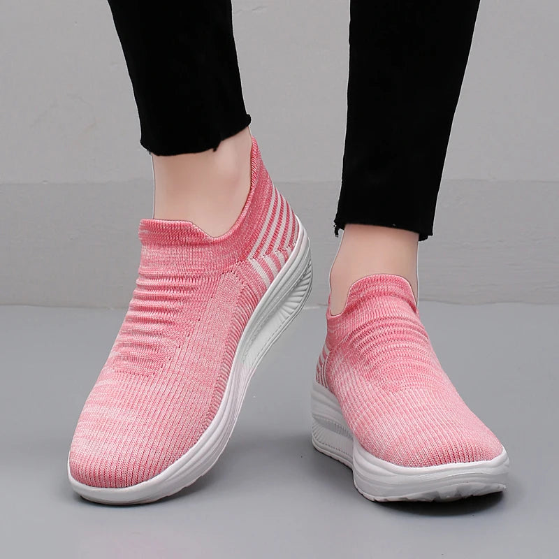 Shoes for Women Spring Autumn Breathable Fashion Platform Sneakers Women Casual Women Shoes Loafers Walking Zapatos De Mujer