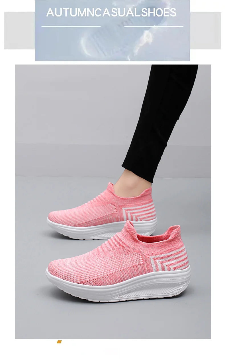 Shoes for Women Spring Autumn Breathable Fashion Platform Sneakers Women Casual Women Shoes Loafers Walking Zapatos De Mujer