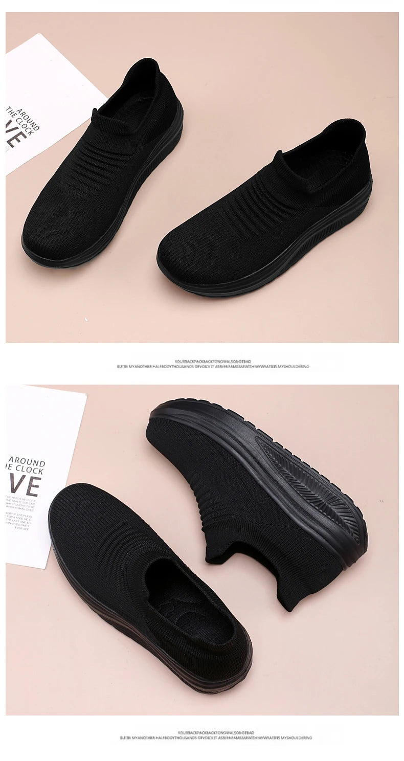 Shoes for Women Spring Autumn Breathable Fashion Platform Sneakers Women Casual Women Shoes Loafers Walking Zapatos De Mujer