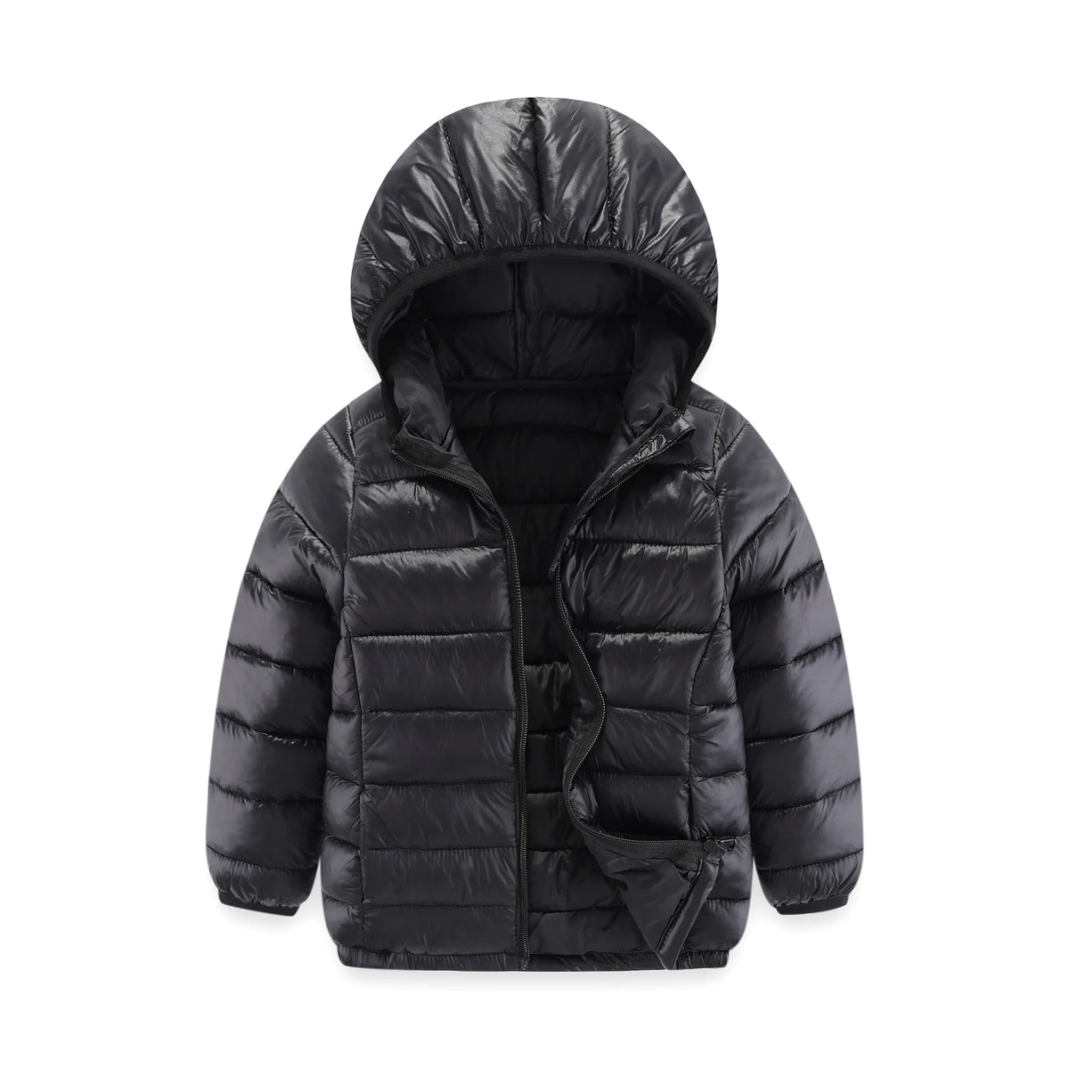 Children 4-12 years old down cotton jacket clothes for boys girls cotton padded clothes kids fleece hooded coats