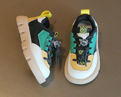 Kids Sports Shoes Spring Autumn 1-6 Years Children Casual Outdoor Sneakers Boys Girls Soft Sole Breathable Running Shoes 21-30