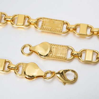 ZEADear 2024 New Jewelry Sets Good Quality Necklace Men Bracelet Women Gold Color Chains Links Female Party Gift for Friends
