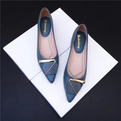 Popular Shoes For Women Korean Style Woman Flats Comfortable Genuine Mark Cheap Clearance Hot Trendy Non Slip Shoe Offer