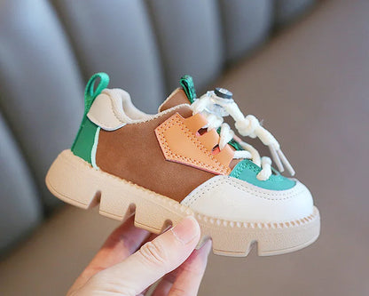Kids Sports Shoes Spring Autumn 1-6 Years Children Casual Outdoor Sneakers Boys Girls Soft Sole Breathable Running Shoes 21-30