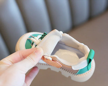Kids Sports Shoes Spring Autumn 1-6 Years Children Casual Outdoor Sneakers Boys Girls Soft Sole Breathable Running Shoes 21-30