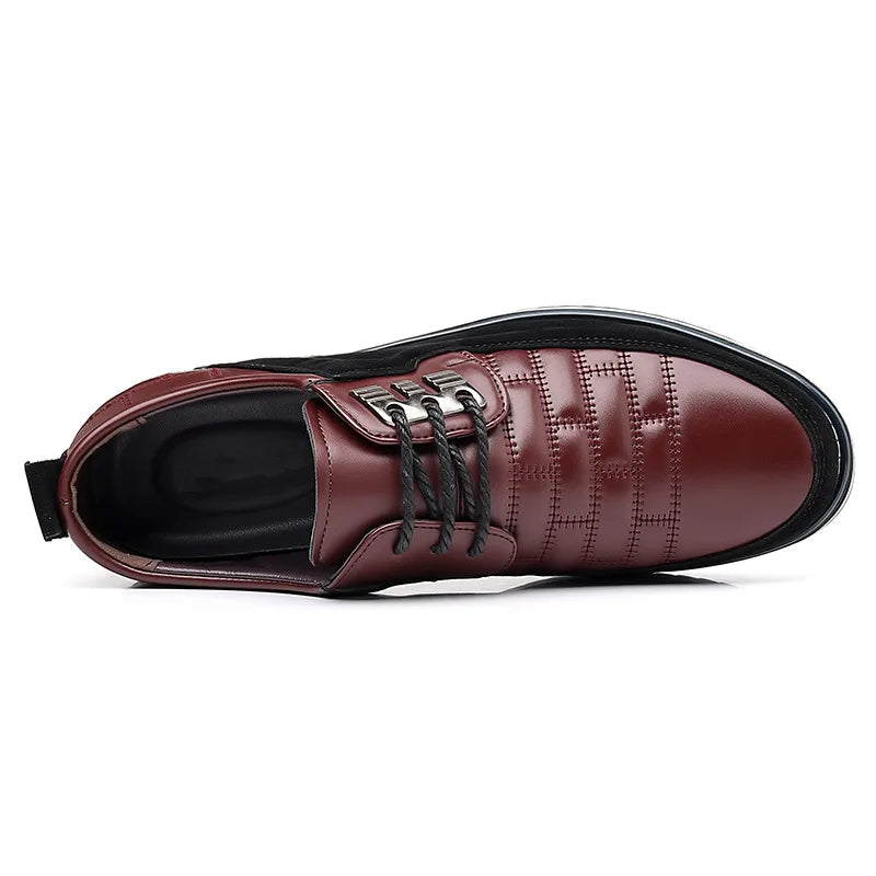 Casual Leather Shoes for Men Trend Men Business Shoes Office Comfort Working Footwear Man Loafers Big Size 38-50 Tenis Masculino