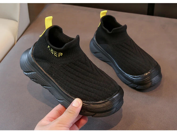 Children Casual Shoes for Boys Girls 2025 Autumn New Toddler Slip-on Walking Sneakers Breathable School Running Lightweight Shoe