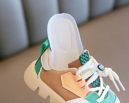Kids Sports Shoes Spring Autumn 1-6 Years Children Casual Outdoor Sneakers Boys Girls Soft Sole Breathable Running Shoes 21-30