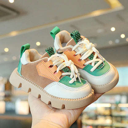 Kids Sports Shoes Spring Autumn 1-6 Years Children Casual Outdoor Sneakers Boys Girls Soft Sole Breathable Running Shoes 21-30