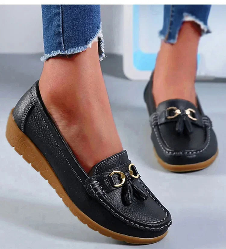 Shoes for Women Casual White Slip On Loafers Sneakers Woman Soft Low Heels Sports Tennis Woman Casual Sneaker Female Footwear