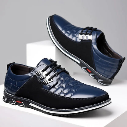 Casual Leather Shoes for Men Trend Men Business Shoes Office Comfort Working Footwear Man Loafers Big Size 38-50 Tenis Masculino