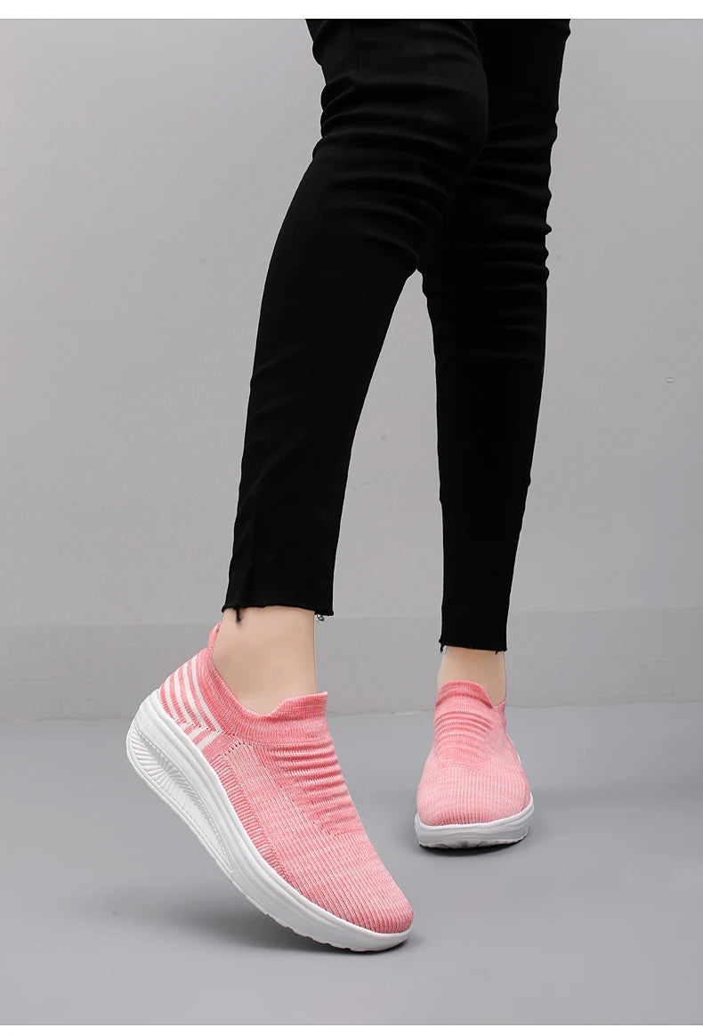 Shoes for Women Spring Autumn Breathable Fashion Platform Sneakers Women Casual Women Shoes Loafers Walking Zapatos De Mujer