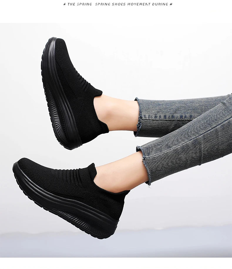 Shoes for Women Spring Autumn Breathable Fashion Platform Sneakers Women Casual Women Shoes Loafers Walking Zapatos De Mujer