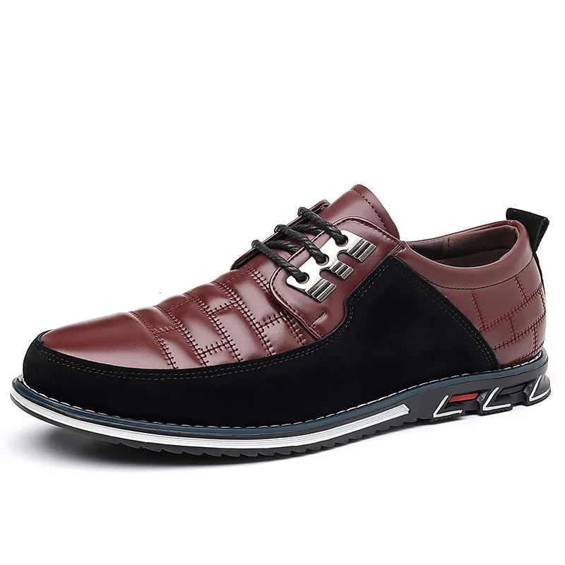 Casual Leather Shoes for Men Trend Men Business Shoes Office Comfort Working Footwear Man Loafers Big Size 38-50 Tenis Masculino