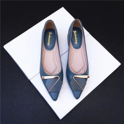 Popular Shoes For Women Korean Style Woman Flats Comfortable Genuine Mark Cheap Clearance Hot Trendy Non Slip Shoe Offer