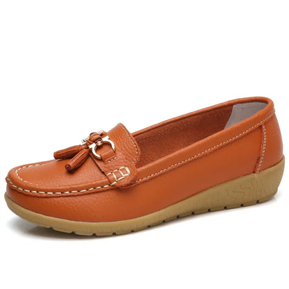 Shoes for Women Casual White Slip On Loafers Sneakers Woman Soft Low Heels Sports Tennis Woman Casual Sneaker Female Footwear