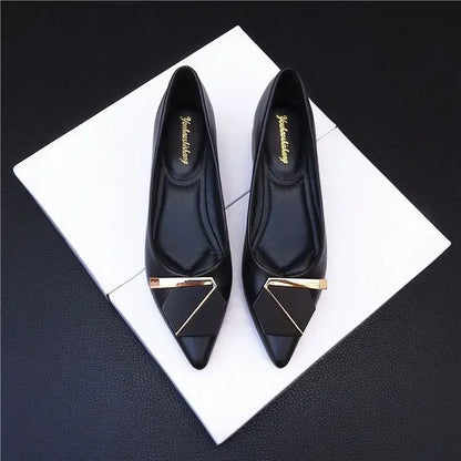 Popular Shoes For Women Korean Style Woman Flats Comfortable Genuine Mark Cheap Clearance Hot Trendy Non Slip Shoe Offer