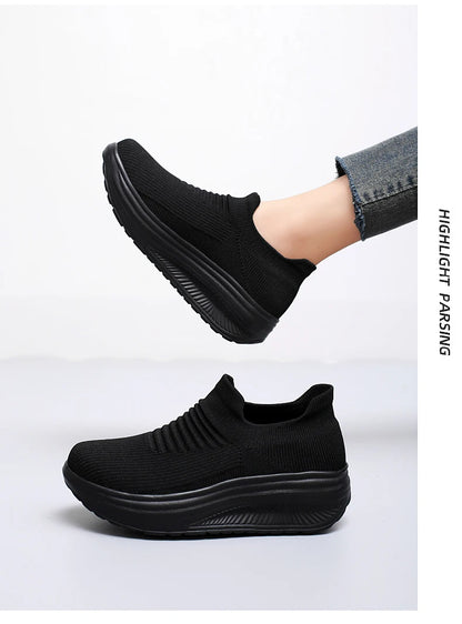 Shoes for Women Spring Autumn Breathable Fashion Platform Sneakers Women Casual Women Shoes Loafers Walking Zapatos De Mujer