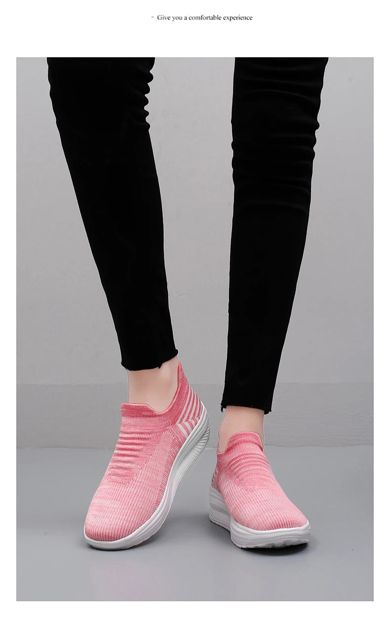 Shoes for Women Spring Autumn Breathable Fashion Platform Sneakers Women Casual Women Shoes Loafers Walking Zapatos De Mujer