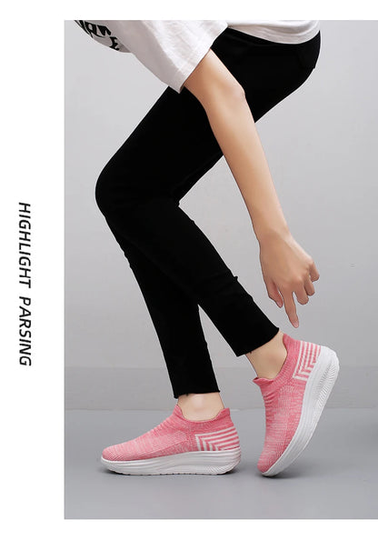 Shoes for Women Spring Autumn Breathable Fashion Platform Sneakers Women Casual Women Shoes Loafers Walking Zapatos De Mujer