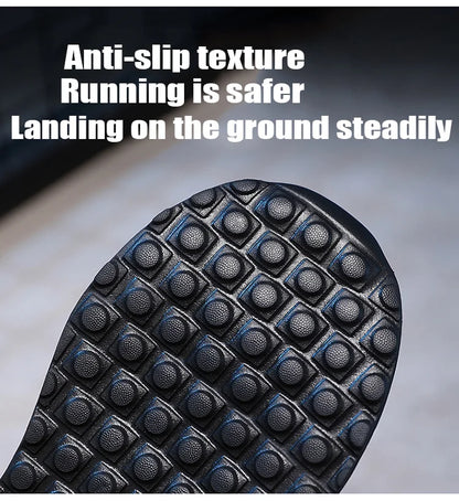 Fashion Children Shoes Boy Sneaker Non-slip School Casual Walking Shoes Leather Tennis Sport Shoes for Kids Girls 5 To 16 Years