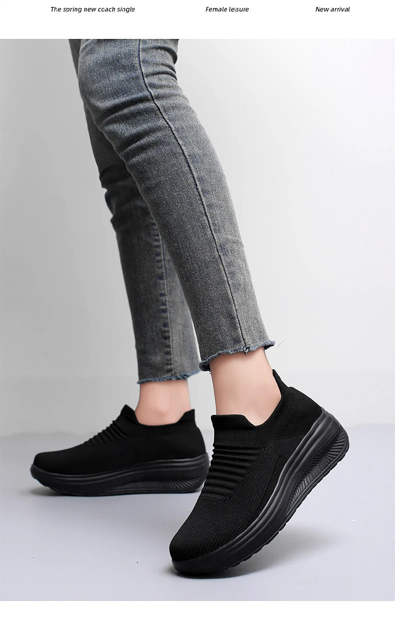 Shoes for Women Spring Autumn Breathable Fashion Platform Sneakers Women Casual Women Shoes Loafers Walking Zapatos De Mujer