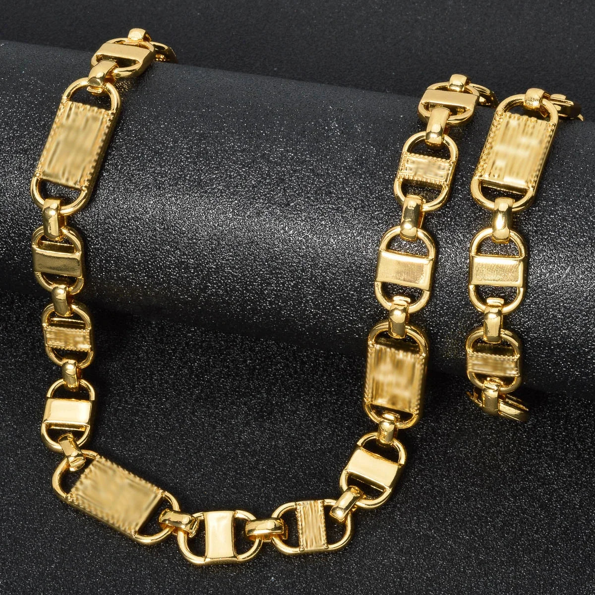 ZEADear 2024 New Jewelry Sets Good Quality Necklace Men Bracelet Women Gold Color Chains Links Female Party Gift for Friends