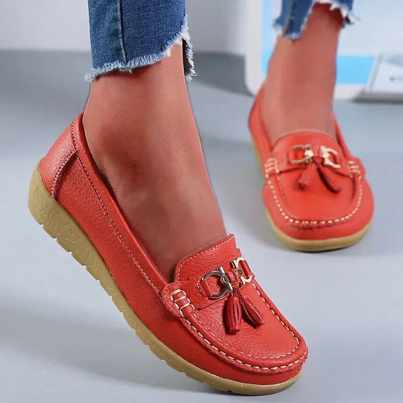 Shoes for Women Casual White Slip On Loafers Sneakers Woman Soft Low Heels Sports Tennis Woman Casual Sneaker Female Footwear