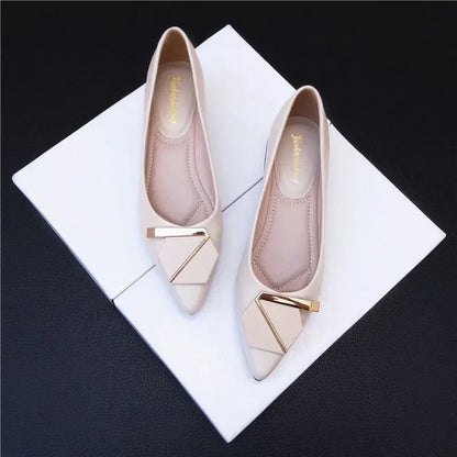 Popular Shoes For Women Korean Style Woman Flats Comfortable Genuine Mark Cheap Clearance Hot Trendy Non Slip Shoe Offer
