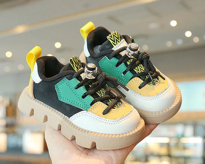 Kids Sports Shoes Spring Autumn 1-6 Years Children Casual Outdoor Sneakers Boys Girls Soft Sole Breathable Running Shoes 21-30