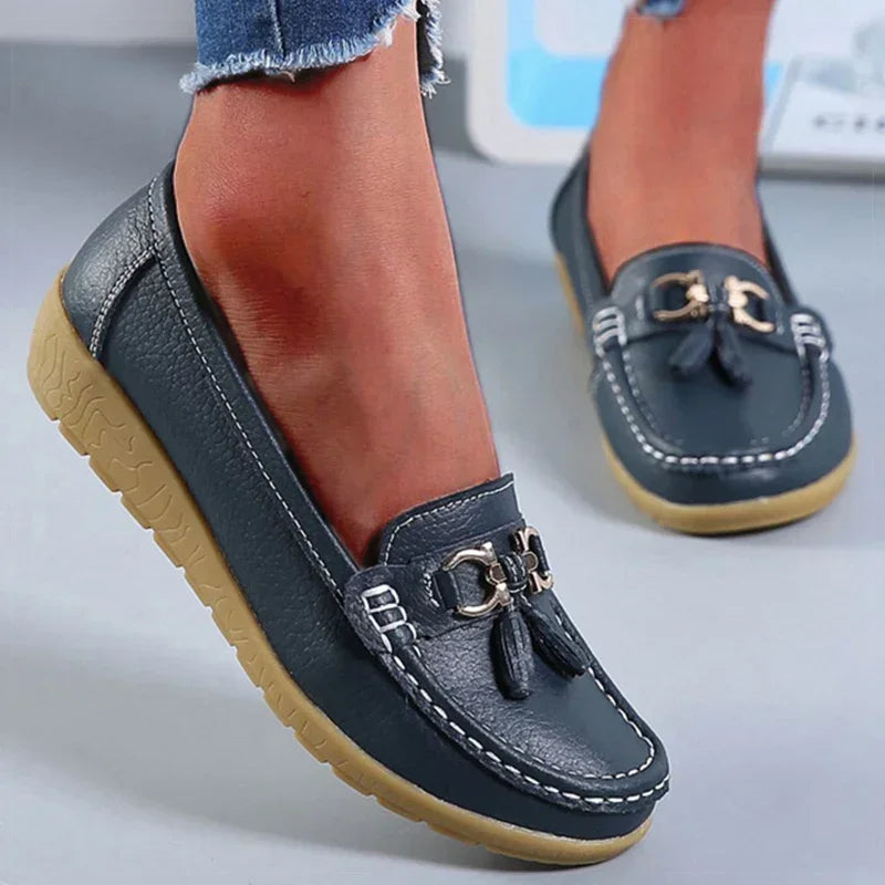 Shoes for Women Casual White Slip On Loafers Sneakers Woman Soft Low Heels Sports Tennis Woman Casual Sneaker Female Footwear